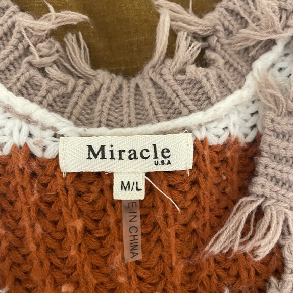 Destroyed Striped Sweater - Picture 2 of 2